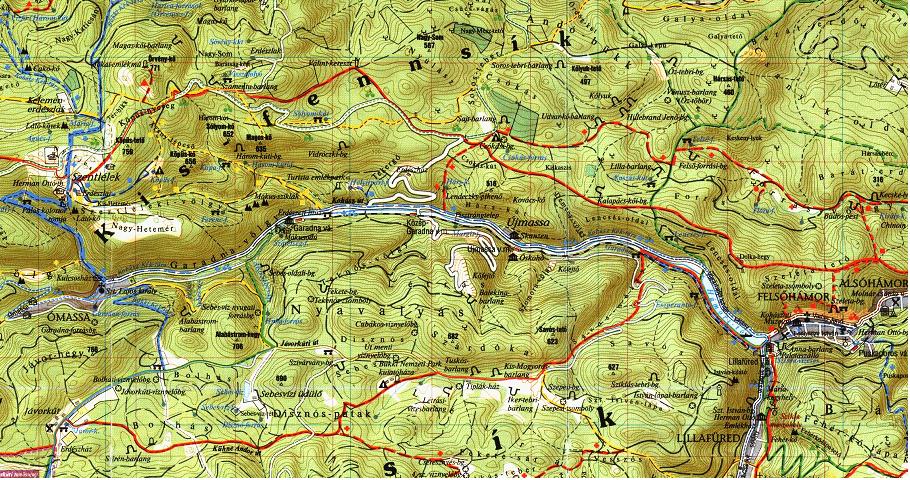 bükk térkép The BÜKK   maps   Képtár   G Portál bükk térkép